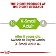 غذای ایکس اسمال ادالت خشک سگ رویال کنین ا royal canin for adult x small model dry dog food