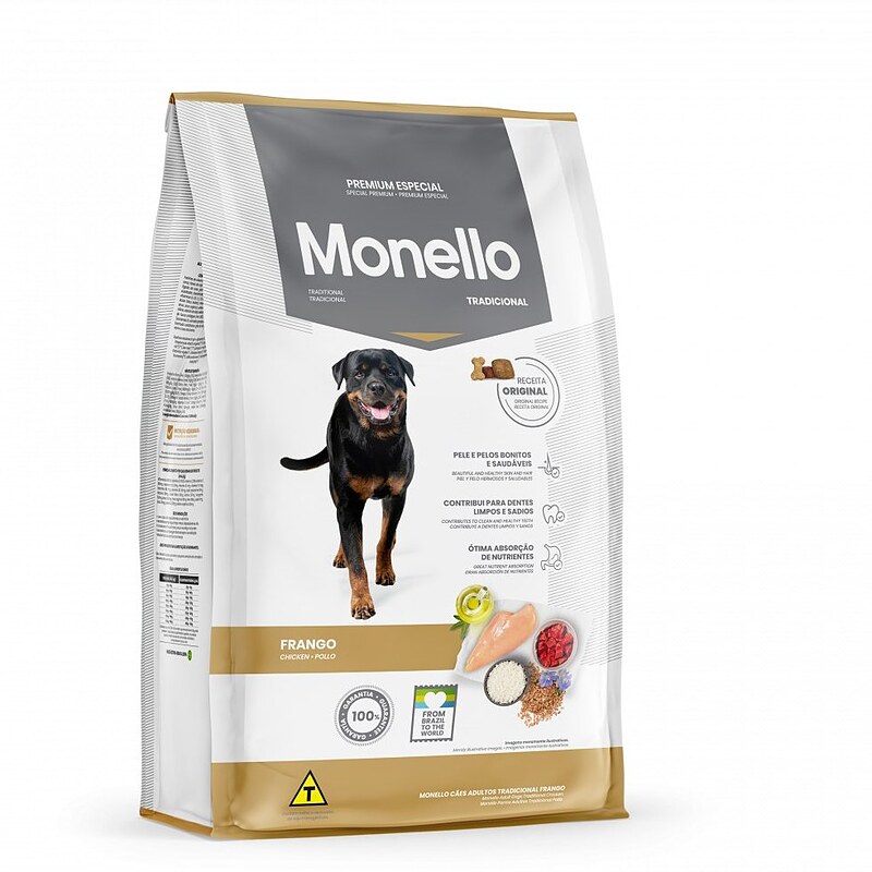 غذای خشک سگ بالغ مونلو تردیشینال Monello 