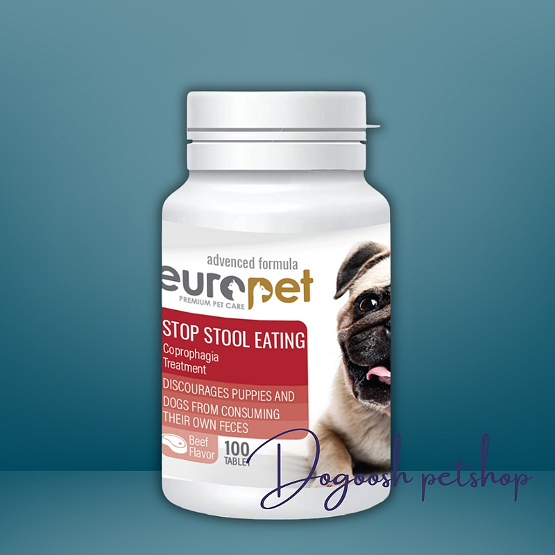 قرص ضد مدفوع خواری سگ یوروپت (Europet Stop Stool Eating)