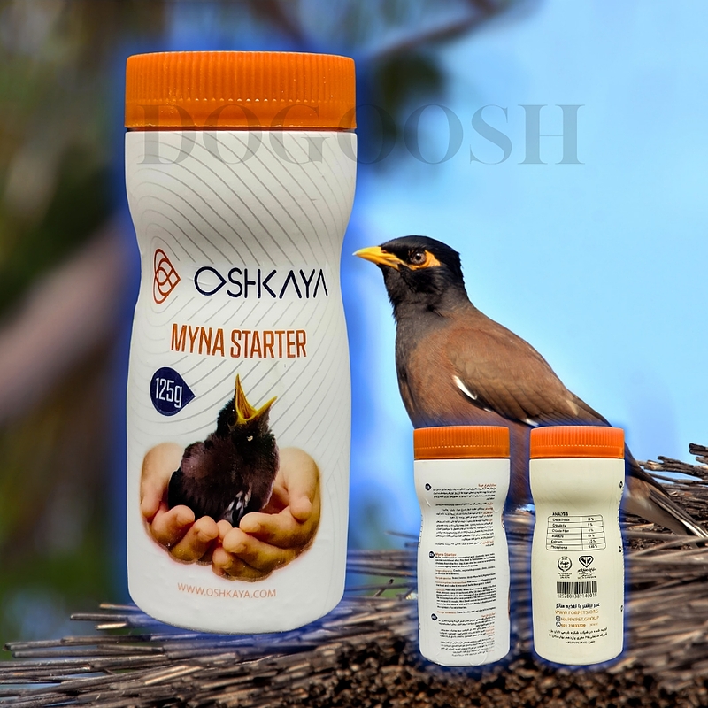 سرلاک مرغ مینا اوشکایا Oshkaya Myna Starter وزن 125 گرم