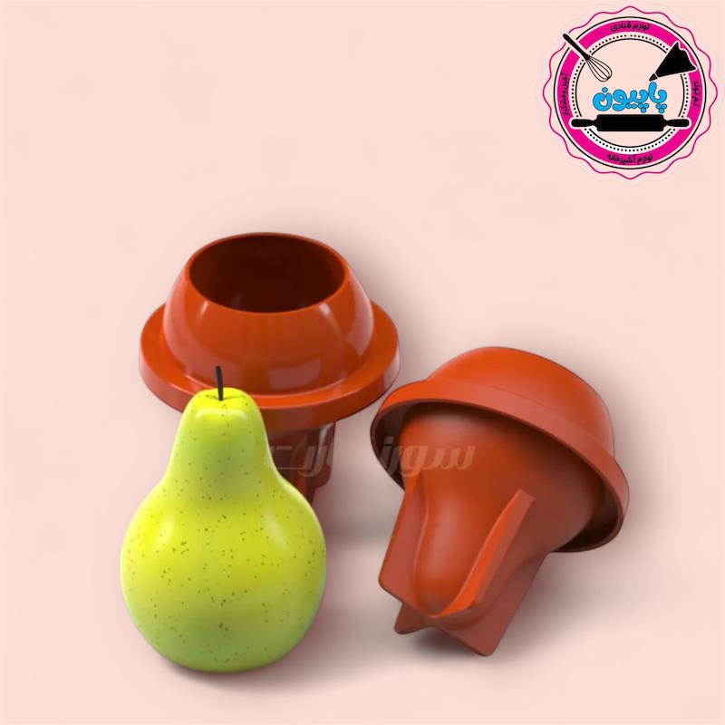 قالب سیلیکونی گلابی سه بعدی سورنا پارت