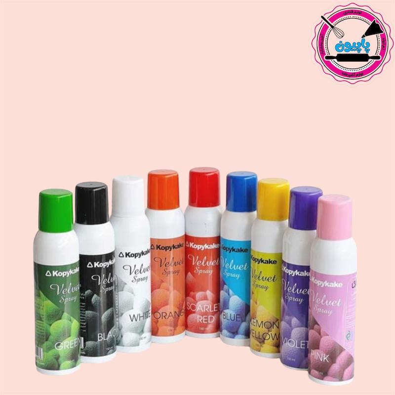 اسپری مخملی کپی کیک