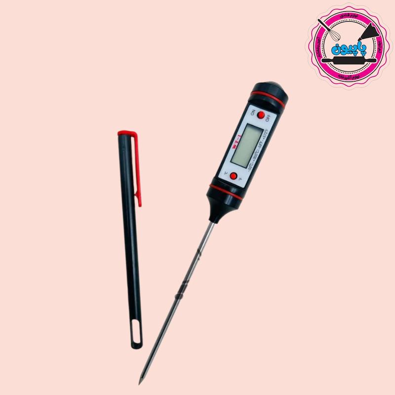 دماسنج مایعات درب دار کارتی 2 دکمه