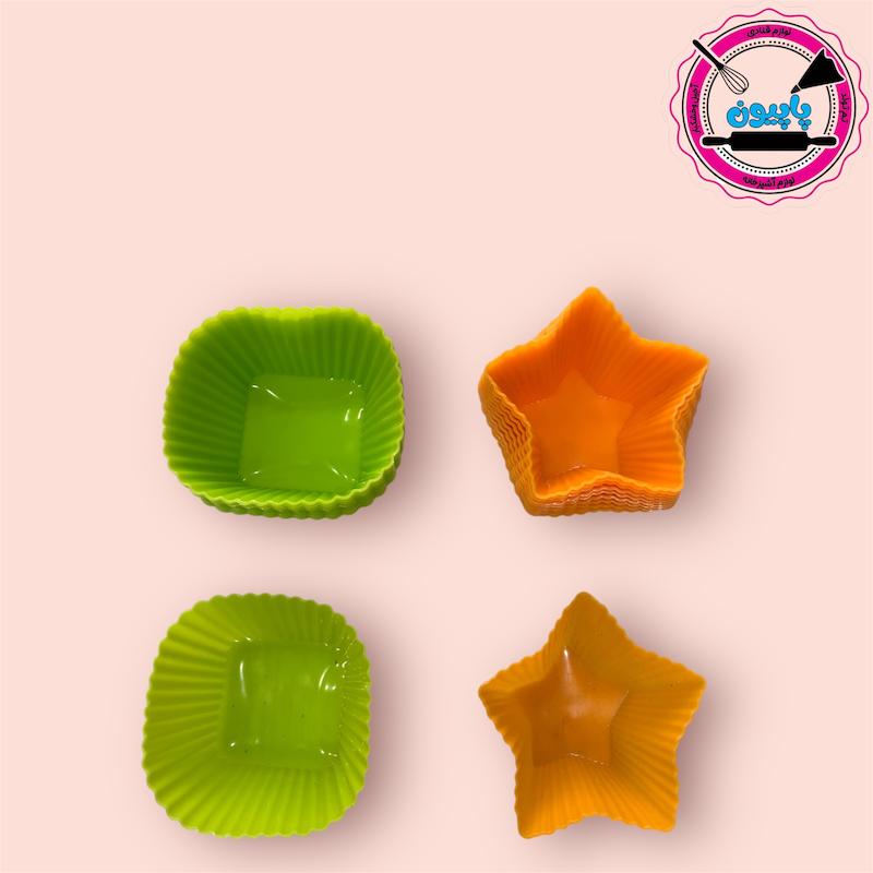 قالب سیلیکون کاپ کیک 