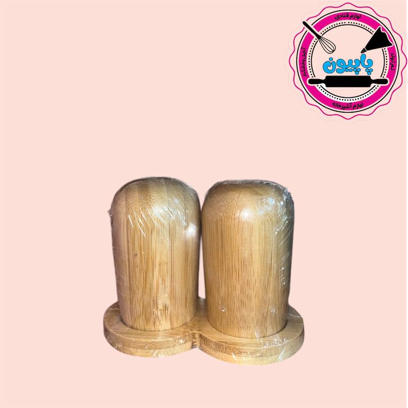 نمک پاش چوبی بامبو