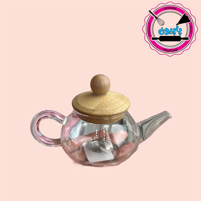 قوری زعفران درب بامبو