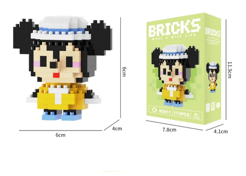 لگو Bricks دیزنی طرح شماره ۱۱ (میکی موس)