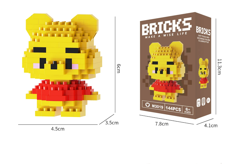 لگو Bricks دیزنی طرح شماره ۱۹ (وینی د پو)