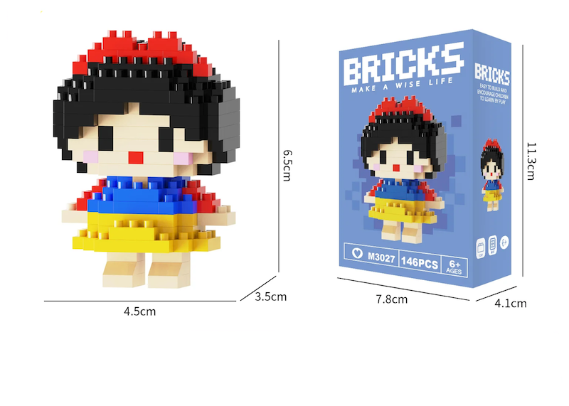 لگو Bricks دیزنی طرح شماره ۲۷ (سفید برفی)