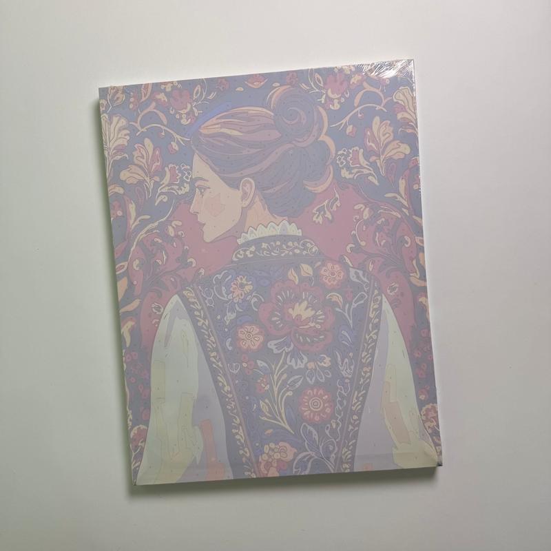 بوم رنگ آمیزی با اعداد سایز ۳۵ در ۴۵ طرح بانوی ایرانی