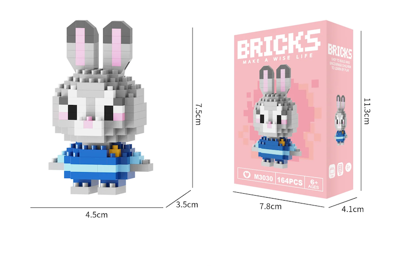 لگو Bricks زوتوپیا طرح شماره ۳۰ (جودی)