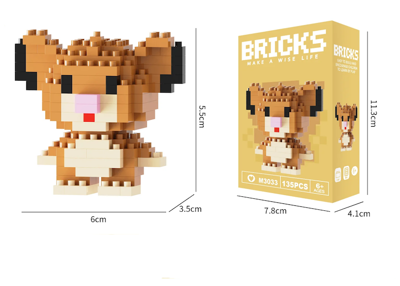 لگو Bricks دیزنی شیرشاه طرح شماره ۳۳ (سیمبا)