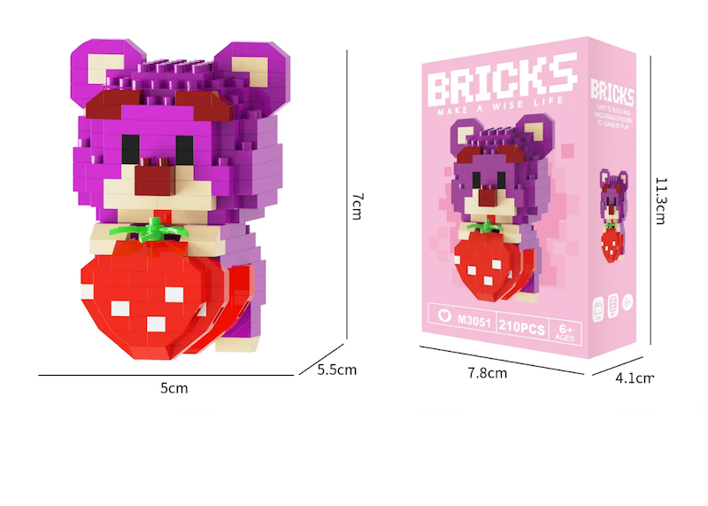 لگو Bricks لپتاپی سری Toy story طرح شماره ۵۱ (لوتسو)