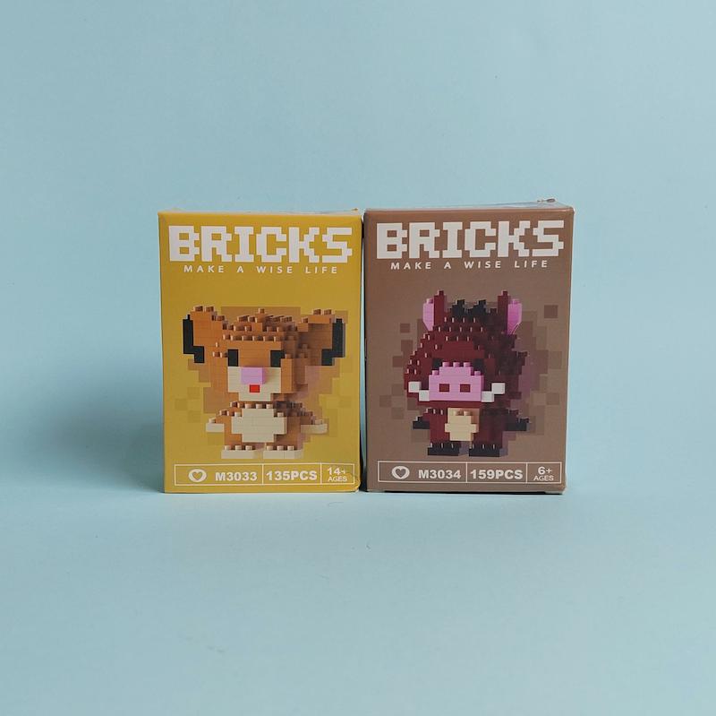 پک ۲ عددی لگو Bricks سری شیرشاه