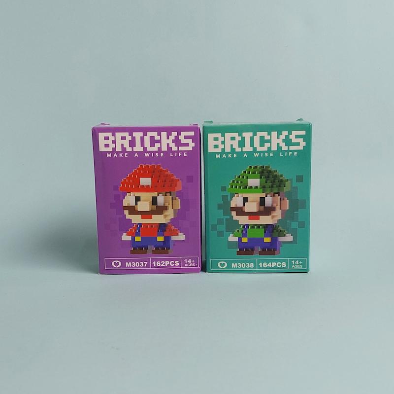 پک ۲ عددی لگو Bricks سری سوپر ماریو