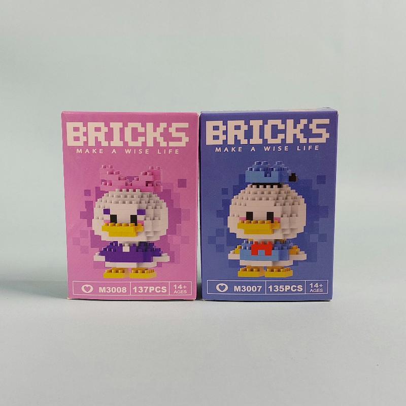 پک ۲ عددی لگو Bricks دیزنی سری دانلد و دیزی داک