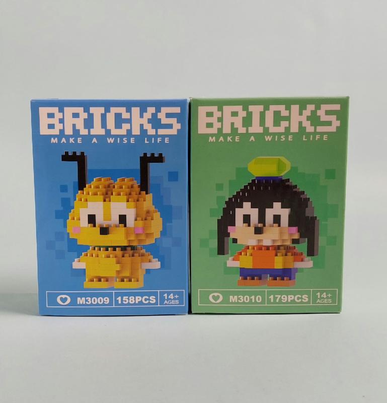 پک ۲ عددی لگو Bricks دیزنی سری گوفی