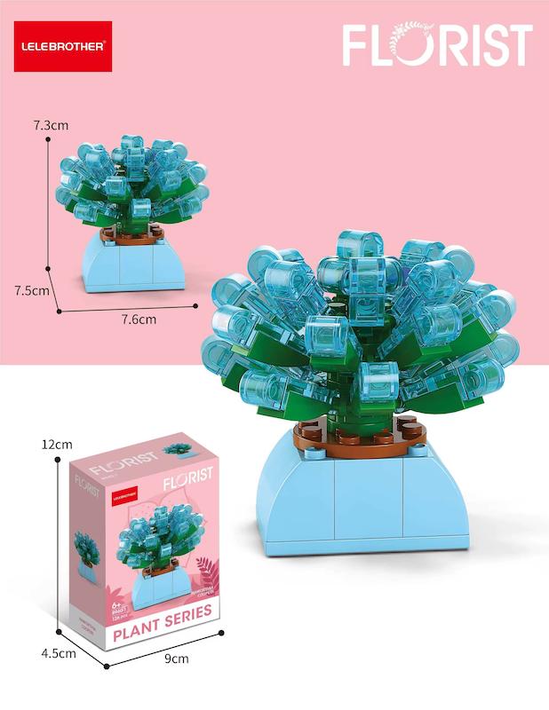 لگو Florist ساکولنت شبنم یشم کریستالی ۴۰۰۱