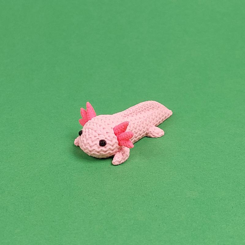 آکسولوتل طرح بافتنی