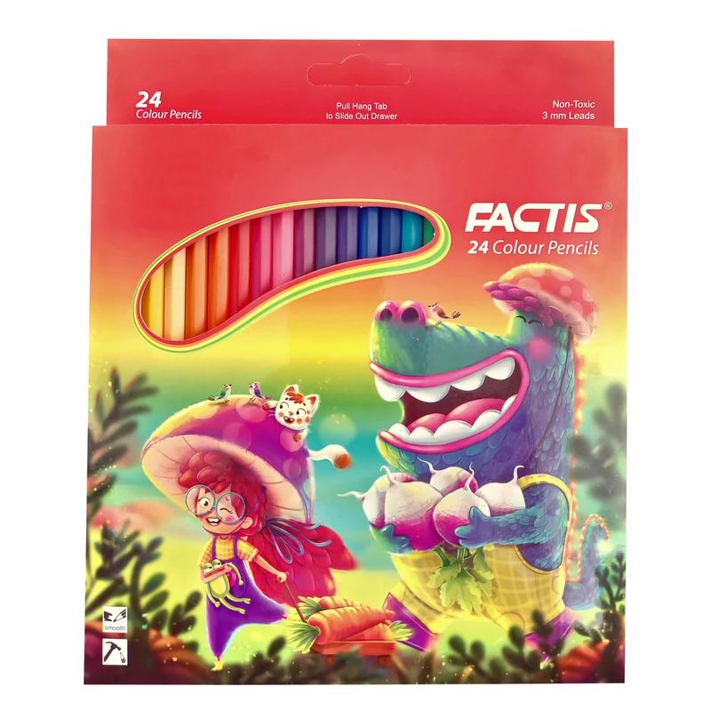 مداد رنگی 24رنگ فکتیس