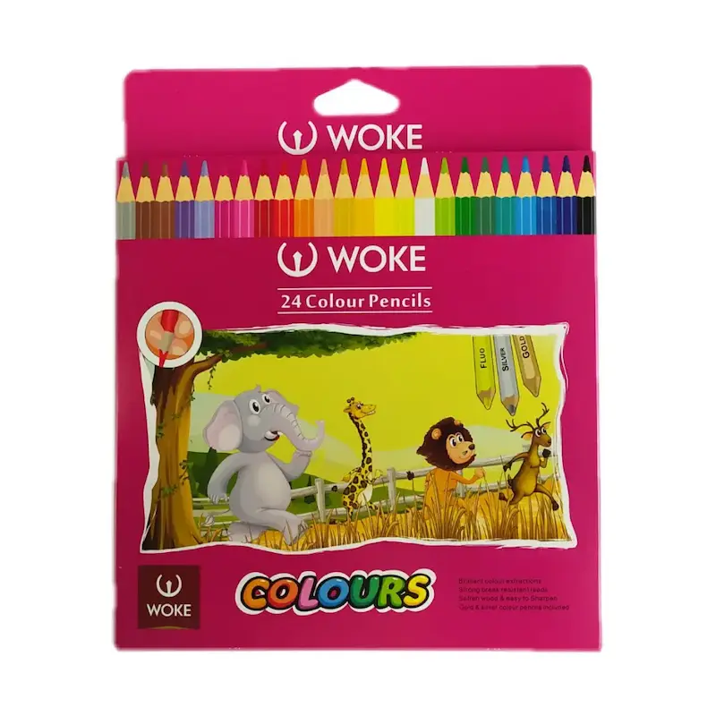 مداد رنگی 24رنگ ووک 