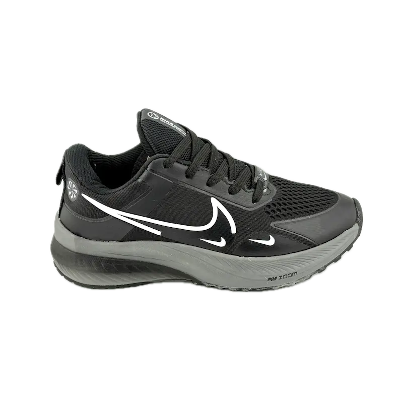 کتونی دخترانه ایرزوم ABC مشکی طوسی