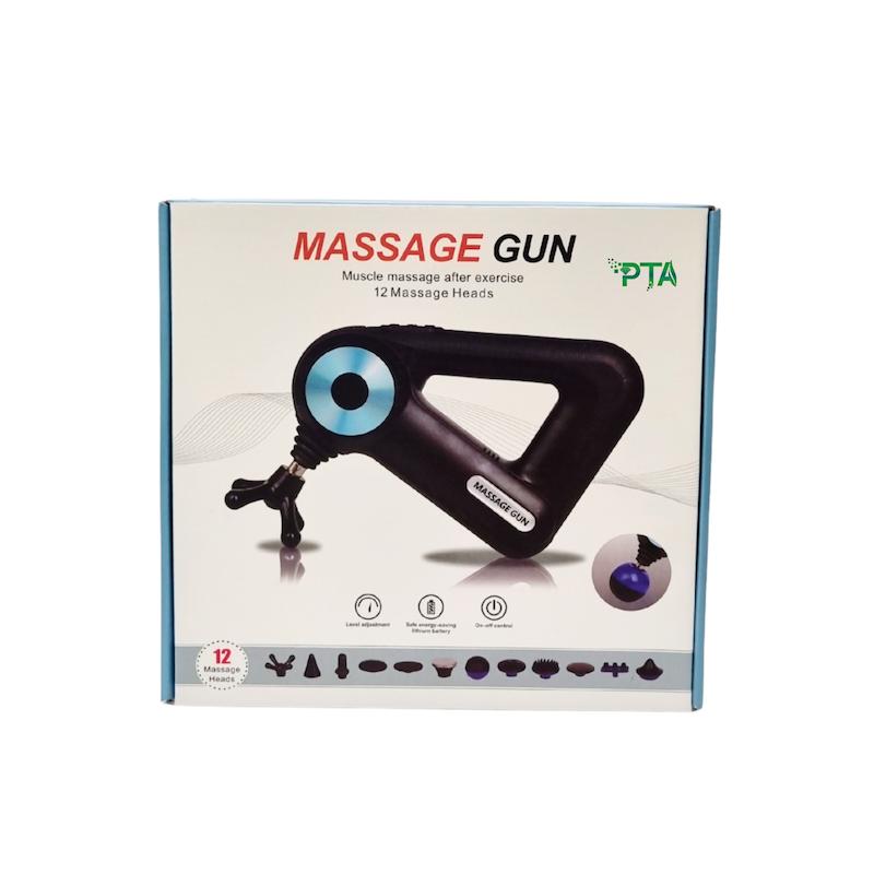 ماساژور تفنگی (گان) مثلثی 12 سر، Gun 12 Massage Heads