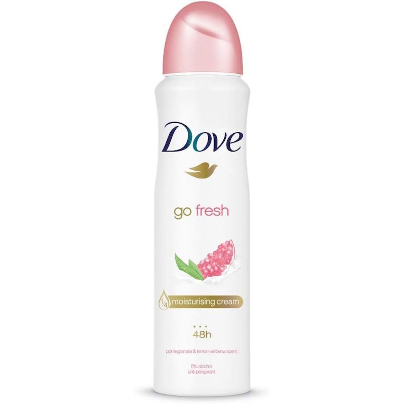 اسپری داو گو فرش با رایحه انار و لیمو | Dove Go Fresh Pomegranate & Lemon Deodorant Spray 250ml