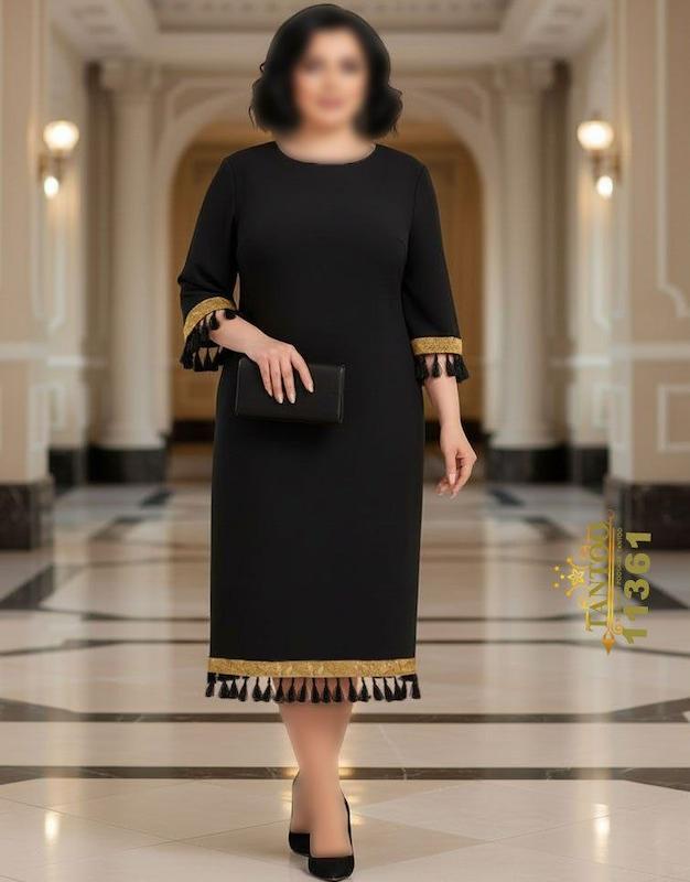 پیراهن مجلسی سایزبزرگ 