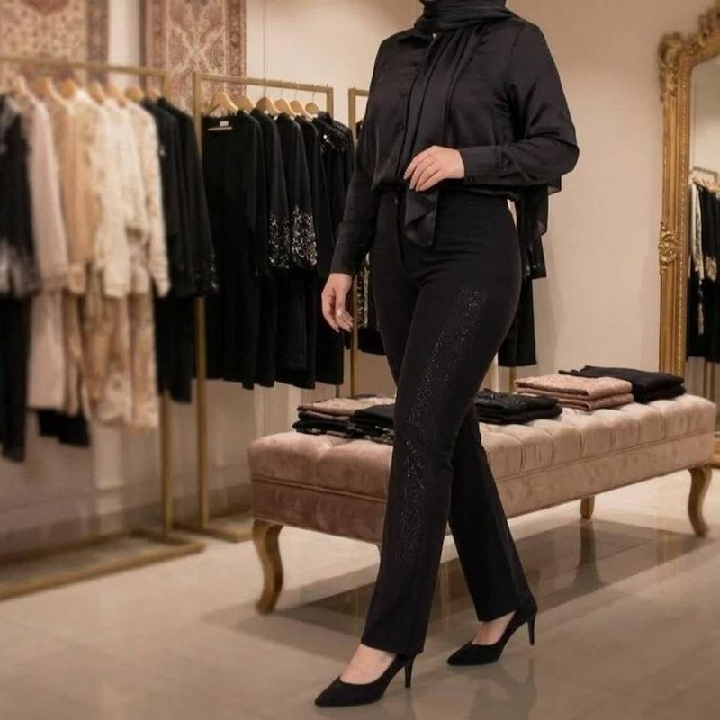 شلوار مجلسی راسته