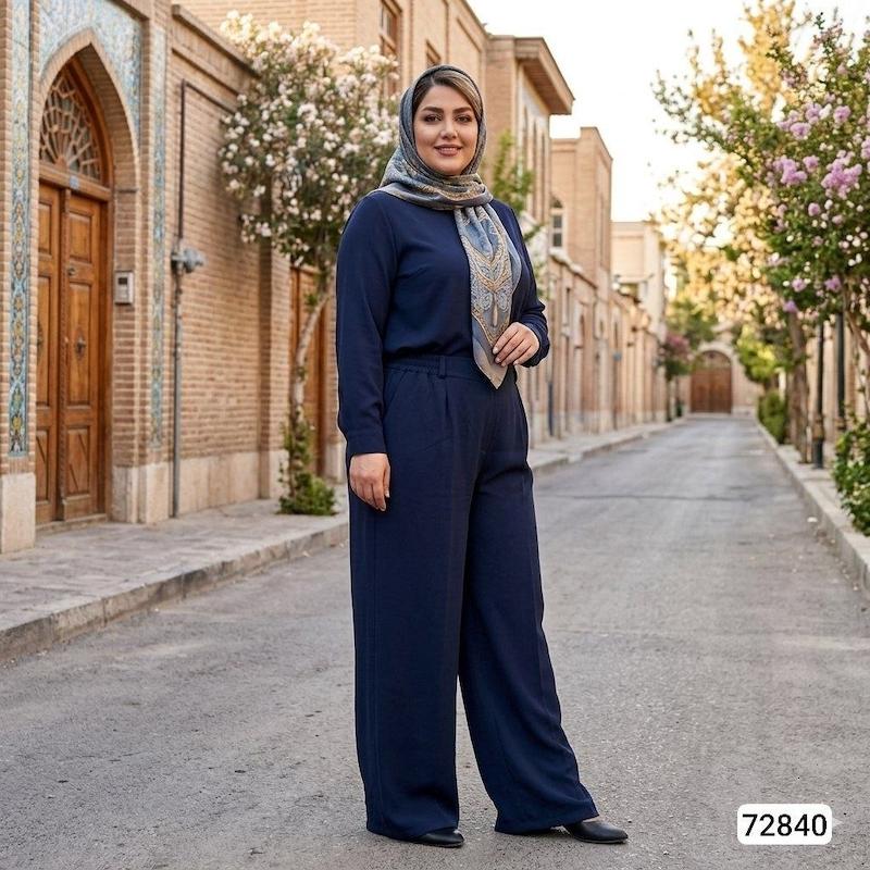 شلوار بگ  ریزشی خنک