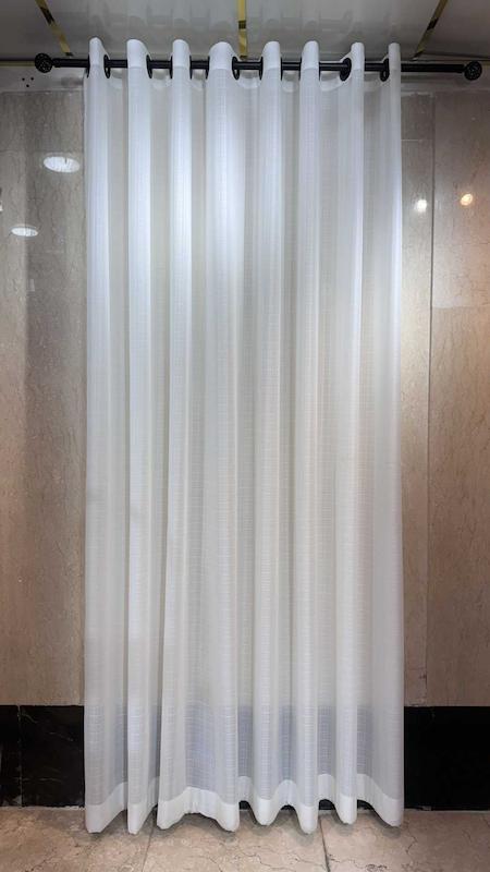 پرده حریر بافت دار کتان