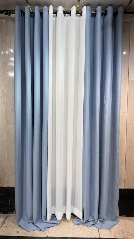 مخمل ایرانی آبی اقیانوسی