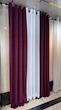 پرده مخمل وارداتی رنگ زرشکی