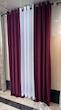 پرده مخمل وارداتی رنگ زرشکی