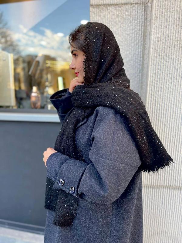 شال بوکله پولکی وارداتی کد۶۸