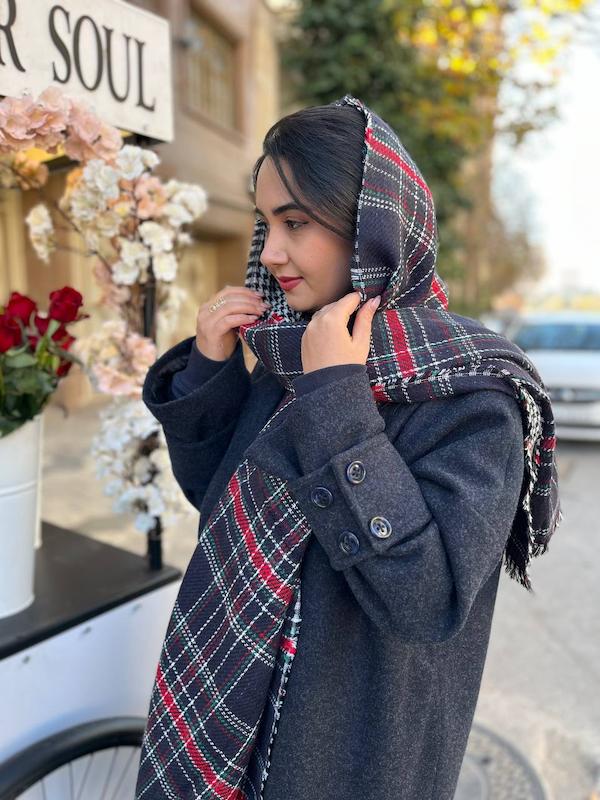 شال موهر دو رو وارداتی کد۶۶