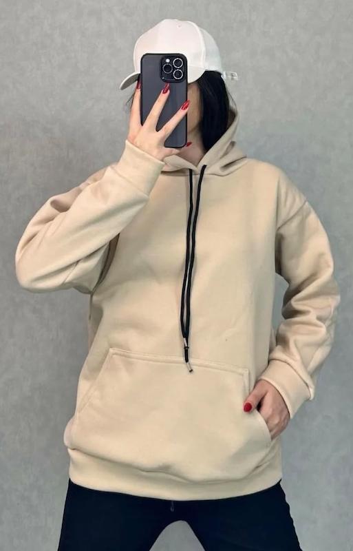 هودی  کرم و مشکی