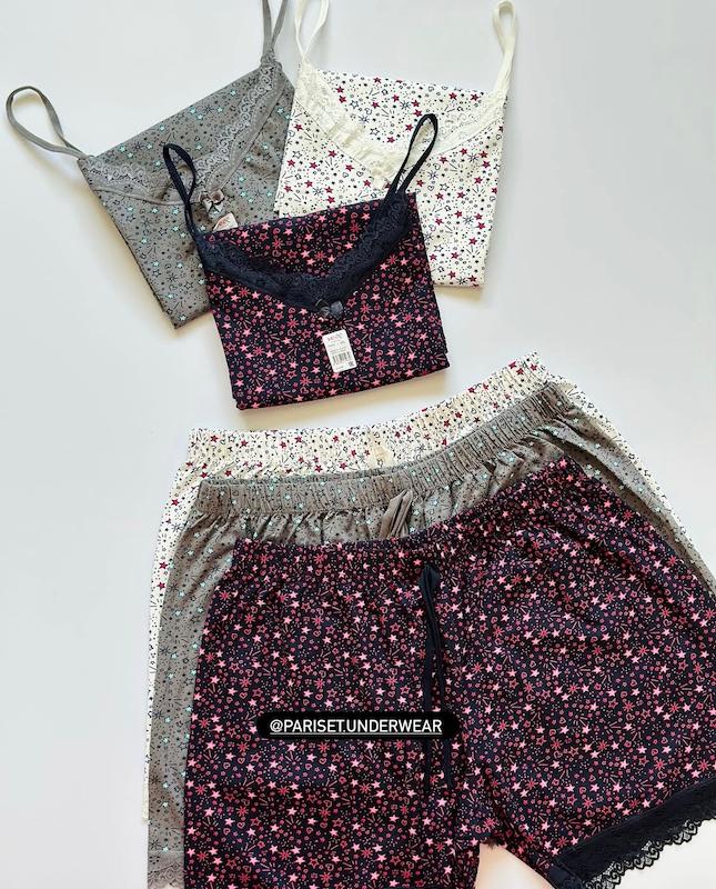 تاپ شورتک نخی ستاره