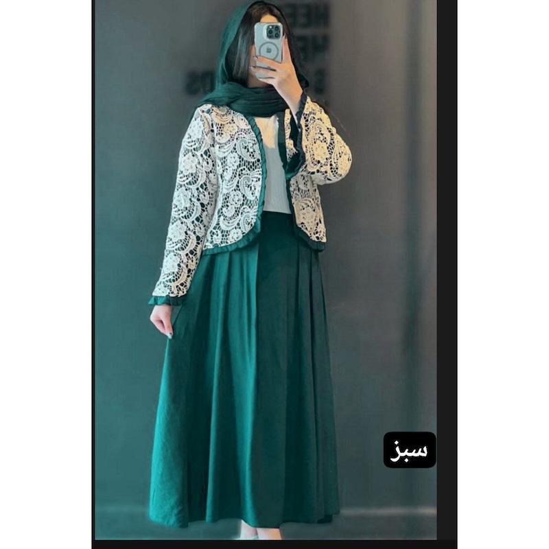 کت و دامن مزونی ترمه 🐠