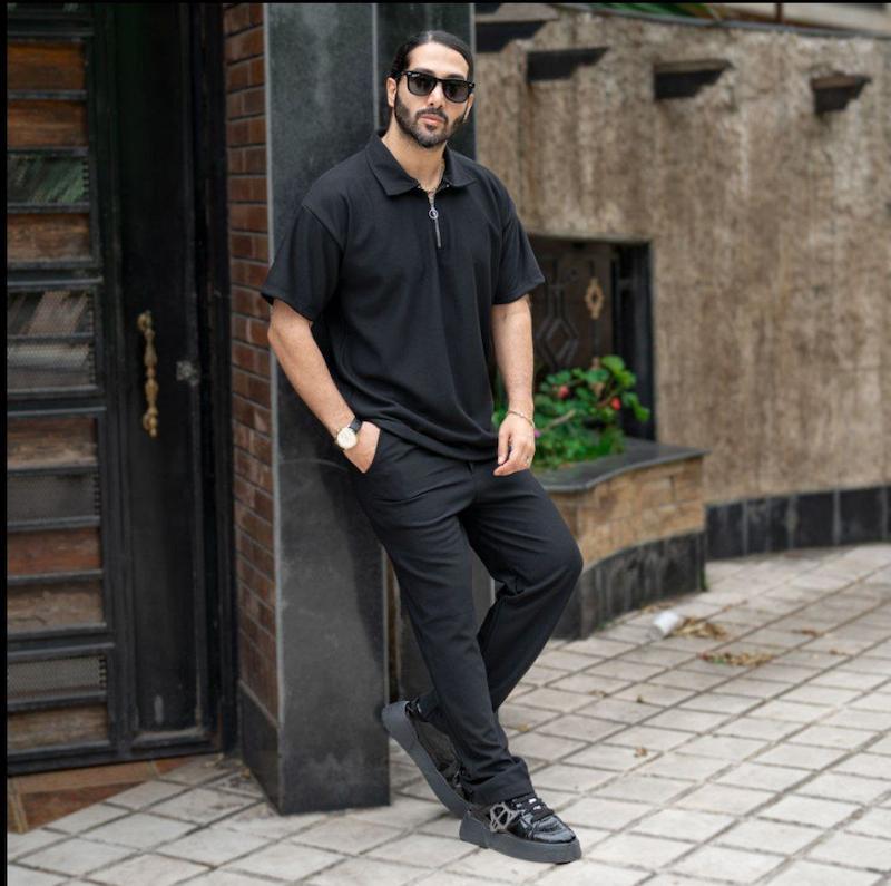 ست تیشرت و شلوار بیسکویتی  آوید 🇧🇼