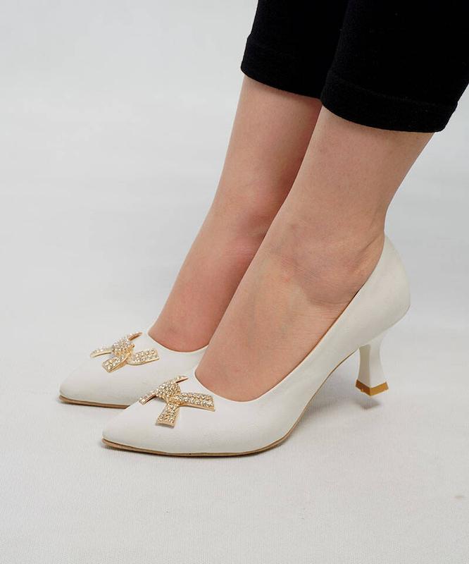 کفش پاشنه دار مجلسی گلپری 🔘