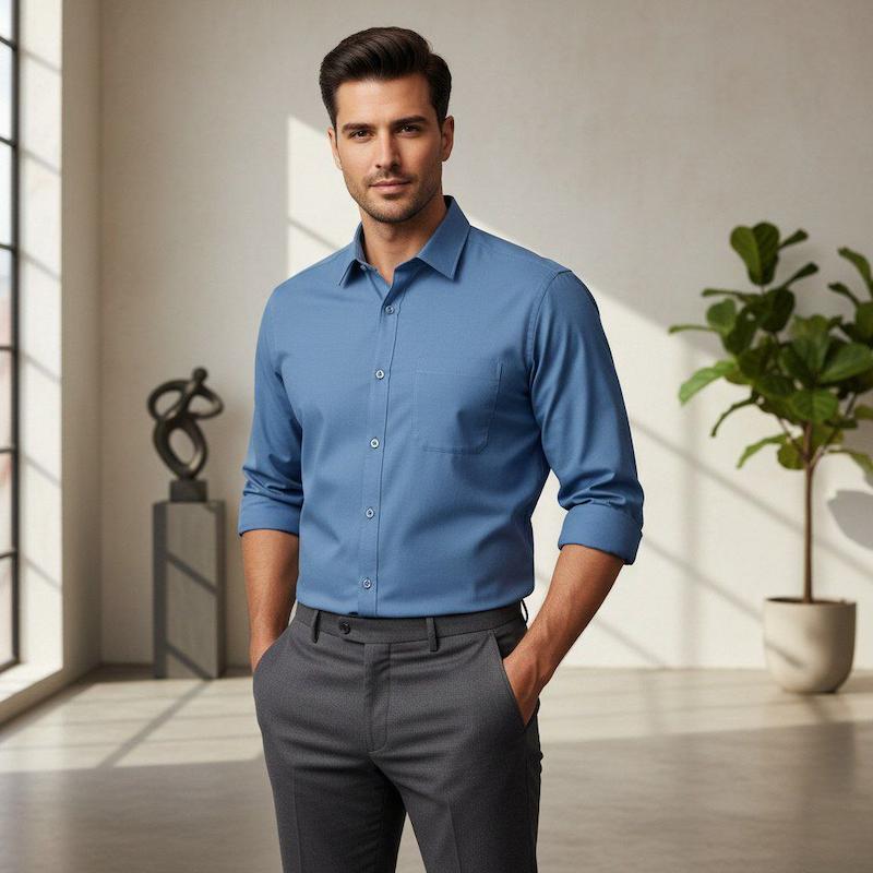 پیراهن مردانه سایزبزرگ داکرون مردانه🇧🇼