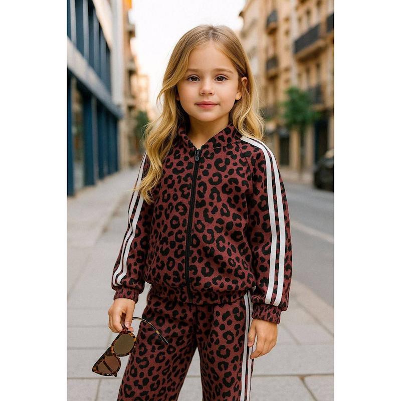 ست سویشرت و شلوار لانگ پلنگی  آرمینا🐝🐝