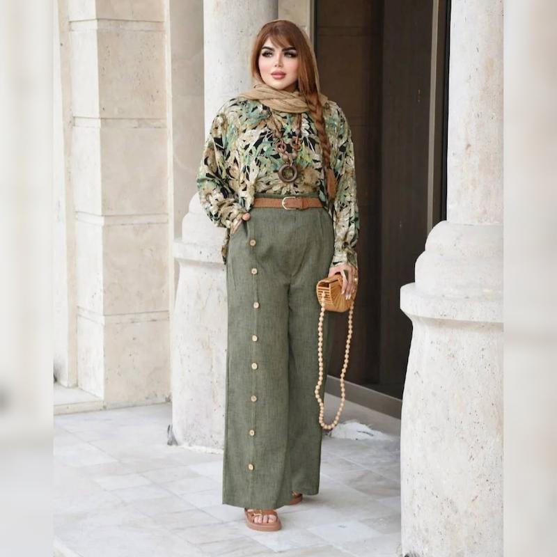  شومیز شلوار آیشیکو 🐤🐤🐤