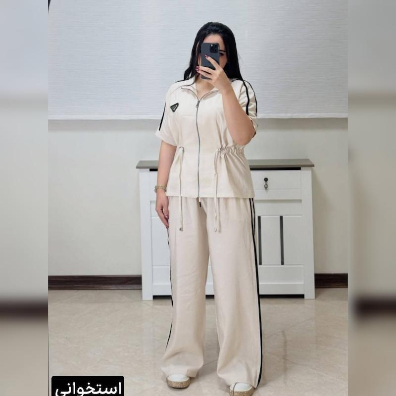 ست شومیز و شلوار دل آرام 🐠
