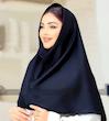مقنعه  نخی ساده گلشیفته قد 90🌰🌰🌰