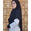 مقنعه  نخی ساده گلشیفته قد 100🌰🌰🌰