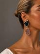 گوشواره طرح شیشه ای