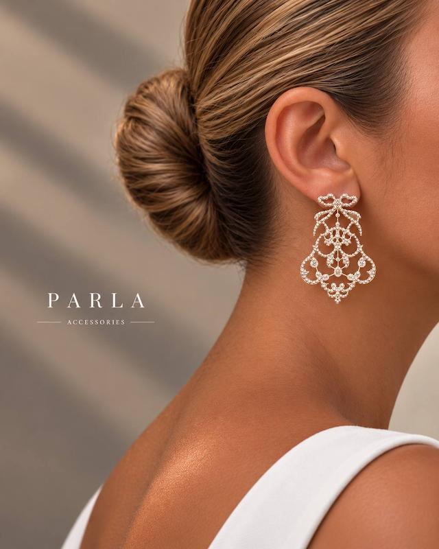 گوشواره کلاسیک مدل اشرافی